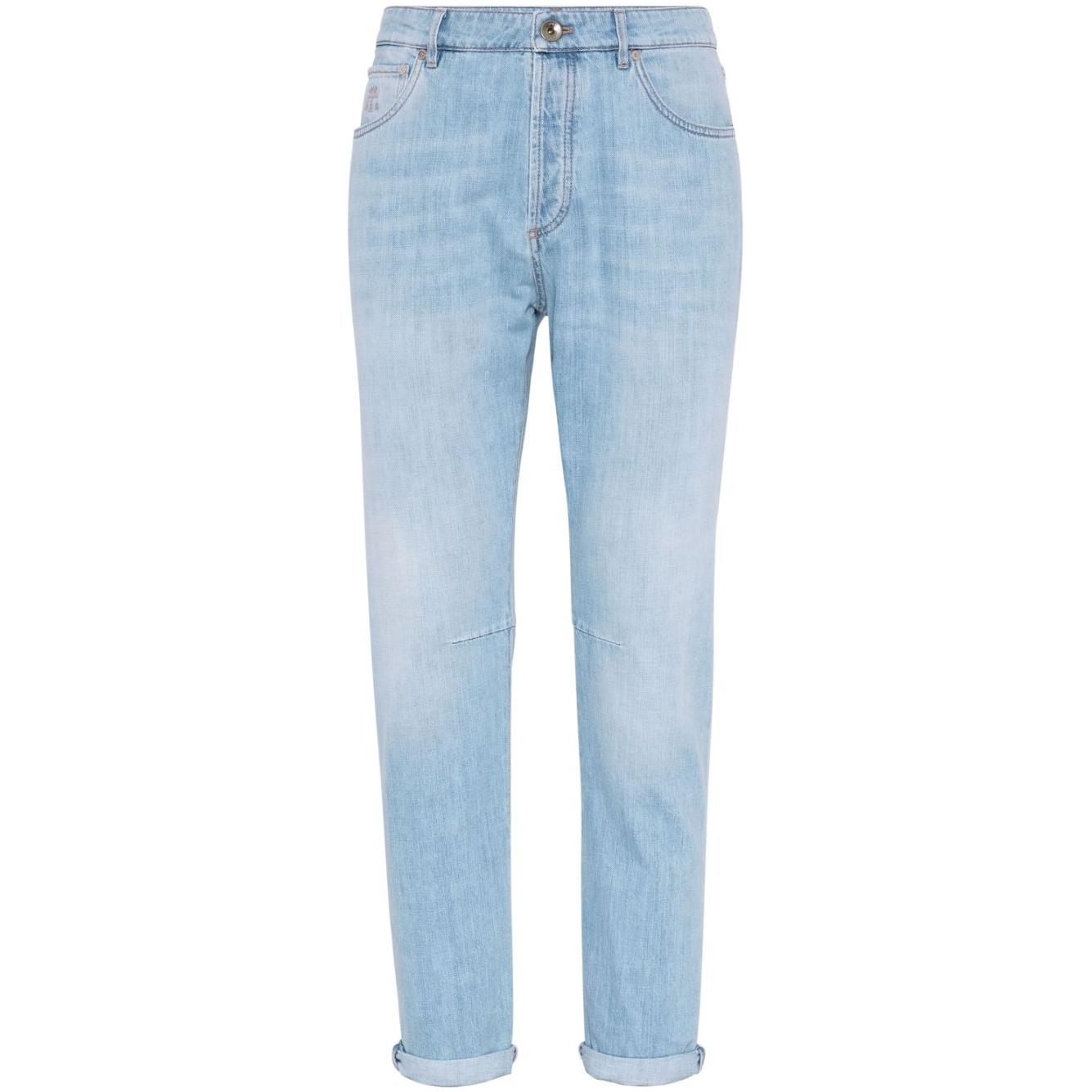 Brunello Cucinelli Jeans Clear Blue Jeans Brunello Cucinelli