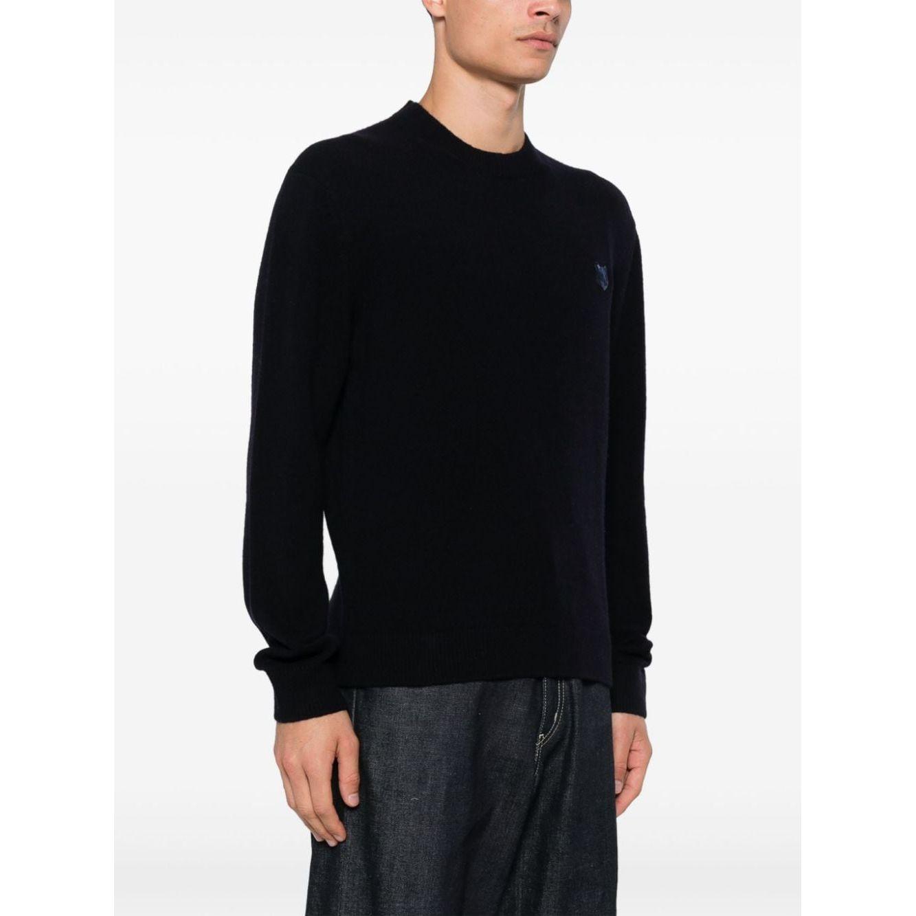 MAISON KITSUNE' Sweaters Blue Topwear Maison Kitsune'