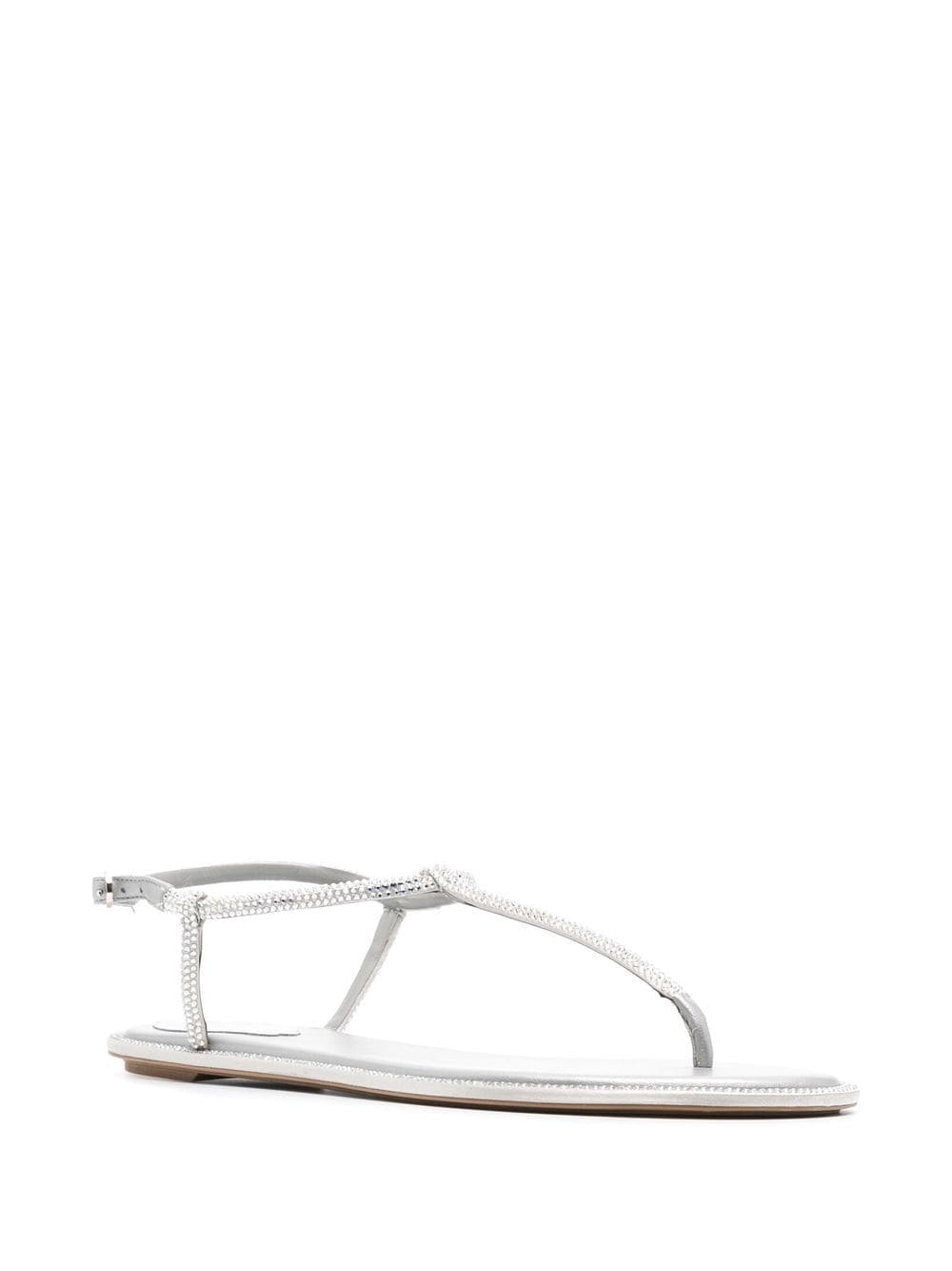 RENE' CAOVILLA Sandals Silver