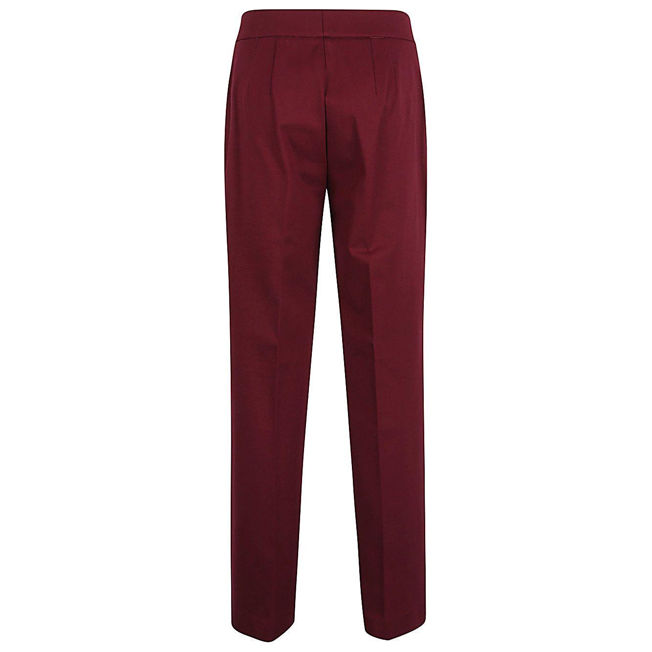 Via Masini 80 Trousers Magenta Trousers Via Masini 80