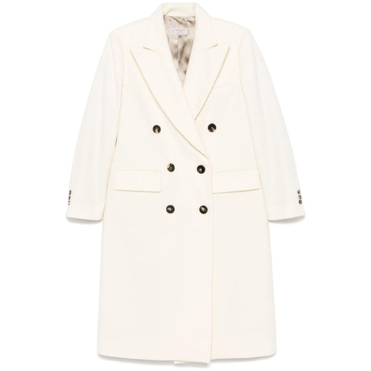 Alberto Biani Coats White Jackets Alberto Biani