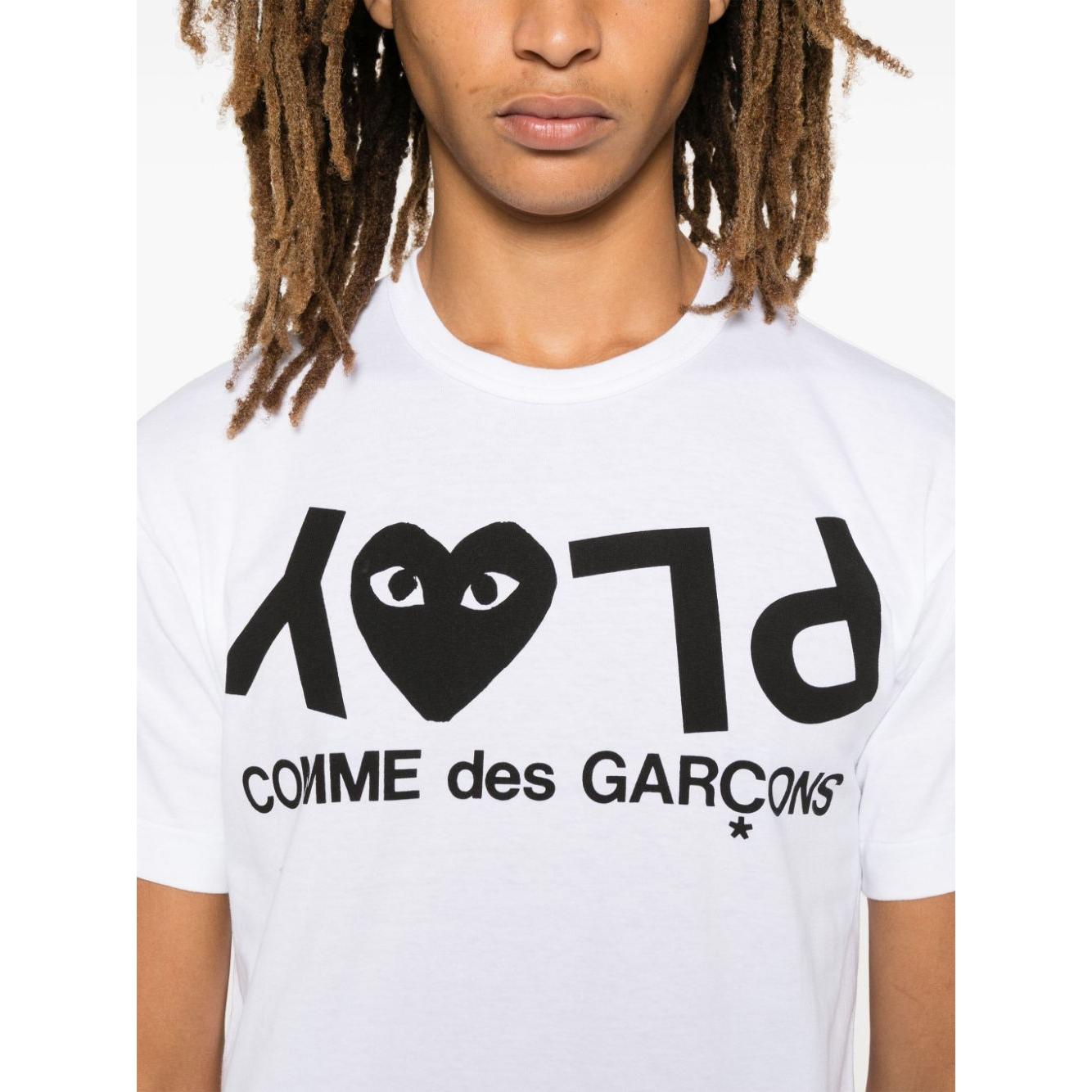 Comme des Garcons T-shirts and Polos White Topwear Comme Des Garcons