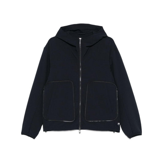 Emporio Armani Coats Blue Jackets Emporio Armani