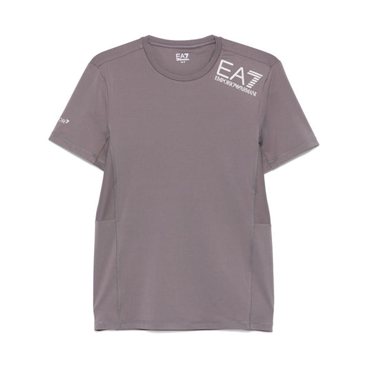 EA7 T-shirts and Polos Grey Topwear EA7