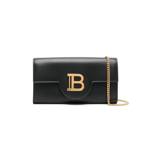 Balmain leather clutch Bag Black Clutches Balmain