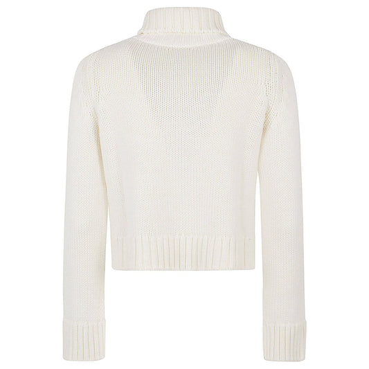 Base Sweaters White Topwear Base