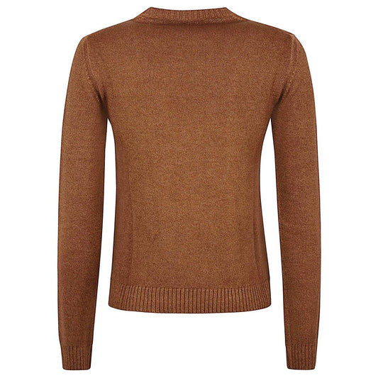 Base Sweaters Brown Topwear Base