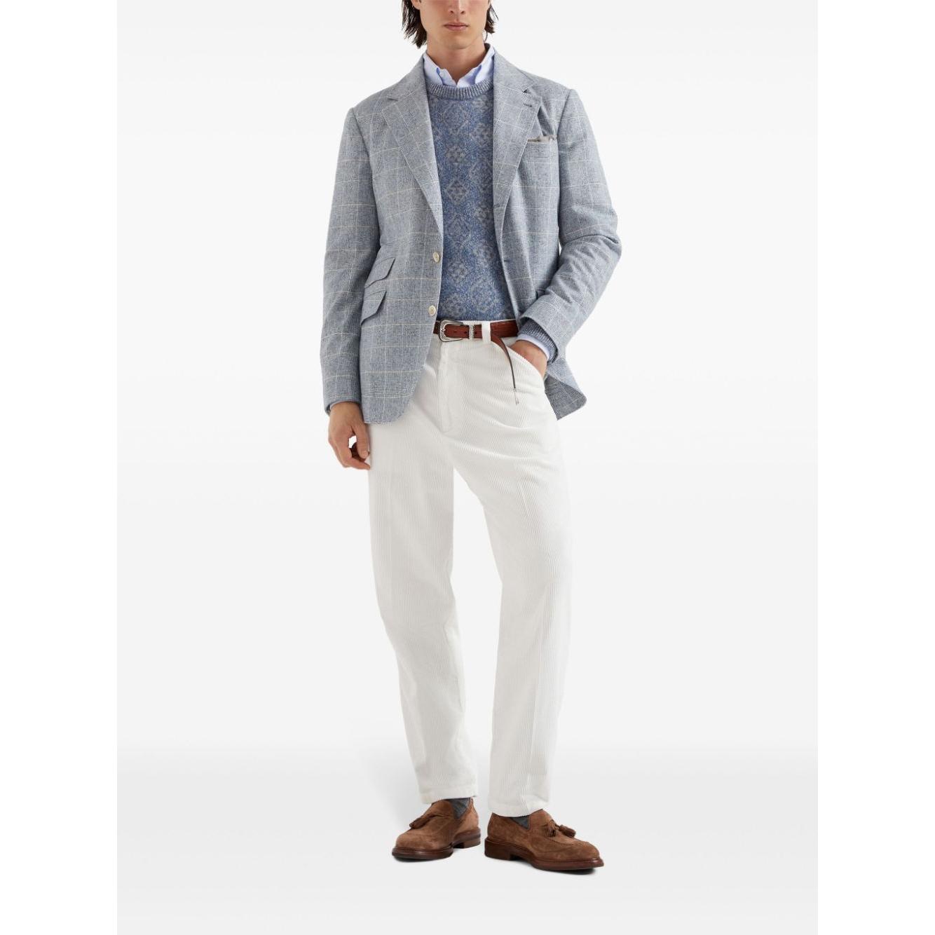 Brunello Cucinelli Trousers White Trousers Brunello Cucinelli