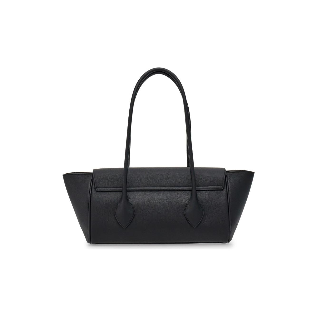 Ferragamo East-West Tote Bag Black Shopper Ferragamo