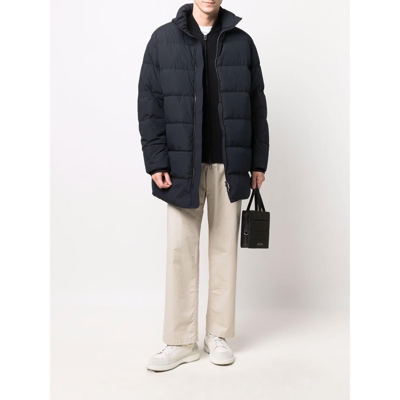 Emporio Armani Coats Blue Jackets Emporio Armani