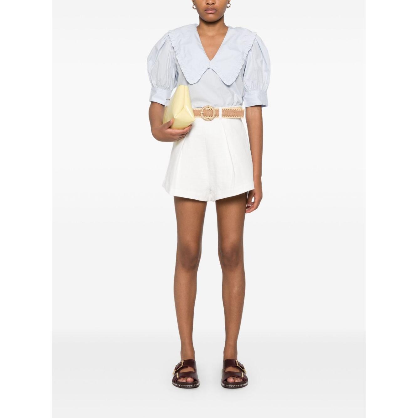 Zimmermann Shorts White Short trousers Zimmermann