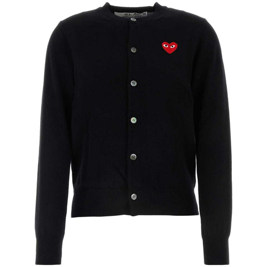 Comme des Garcons Sweaters Black Topwear Comme Des Garcons