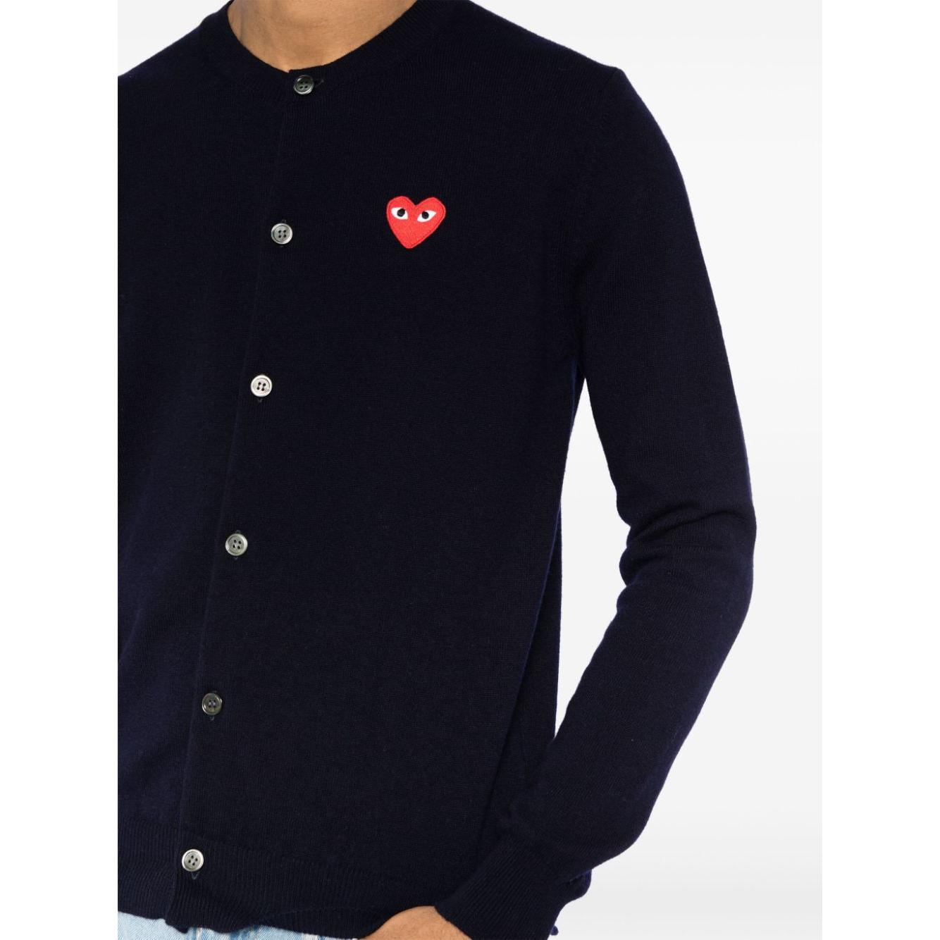 Comme des Garcons Sweaters Blue Topwear Comme Des Garcons