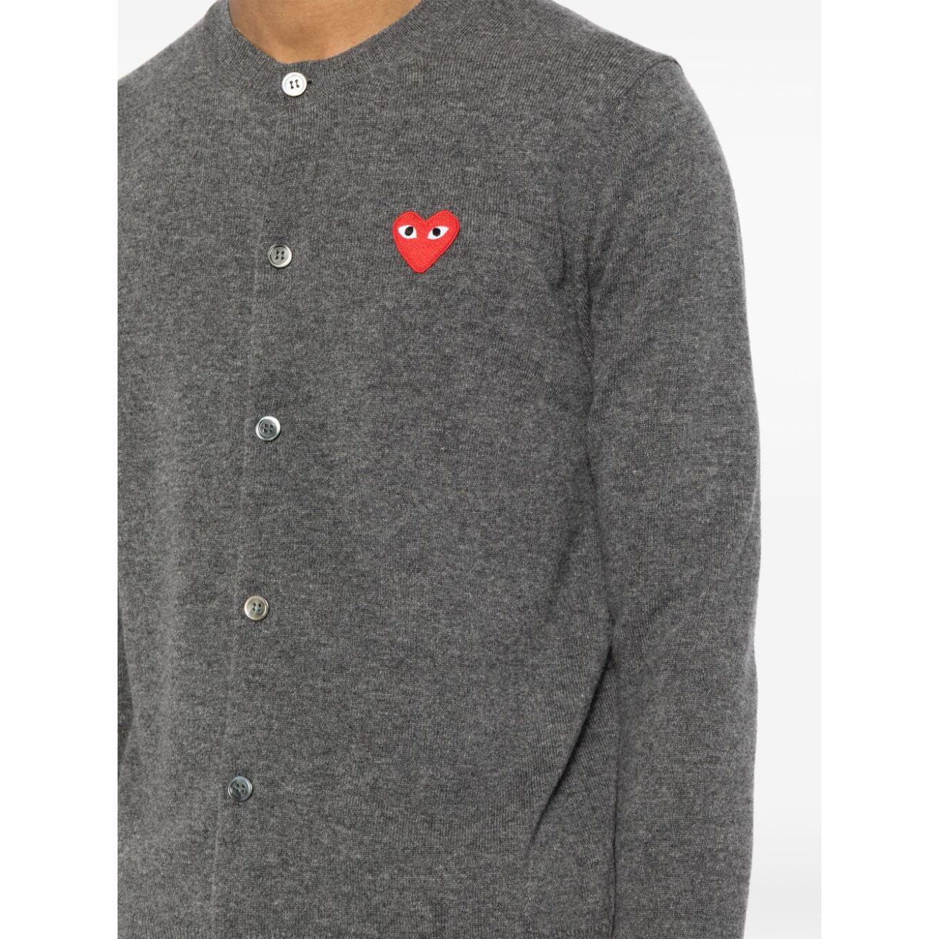 Comme des Garcons Sweaters Grey Topwear Comme Des Garcons