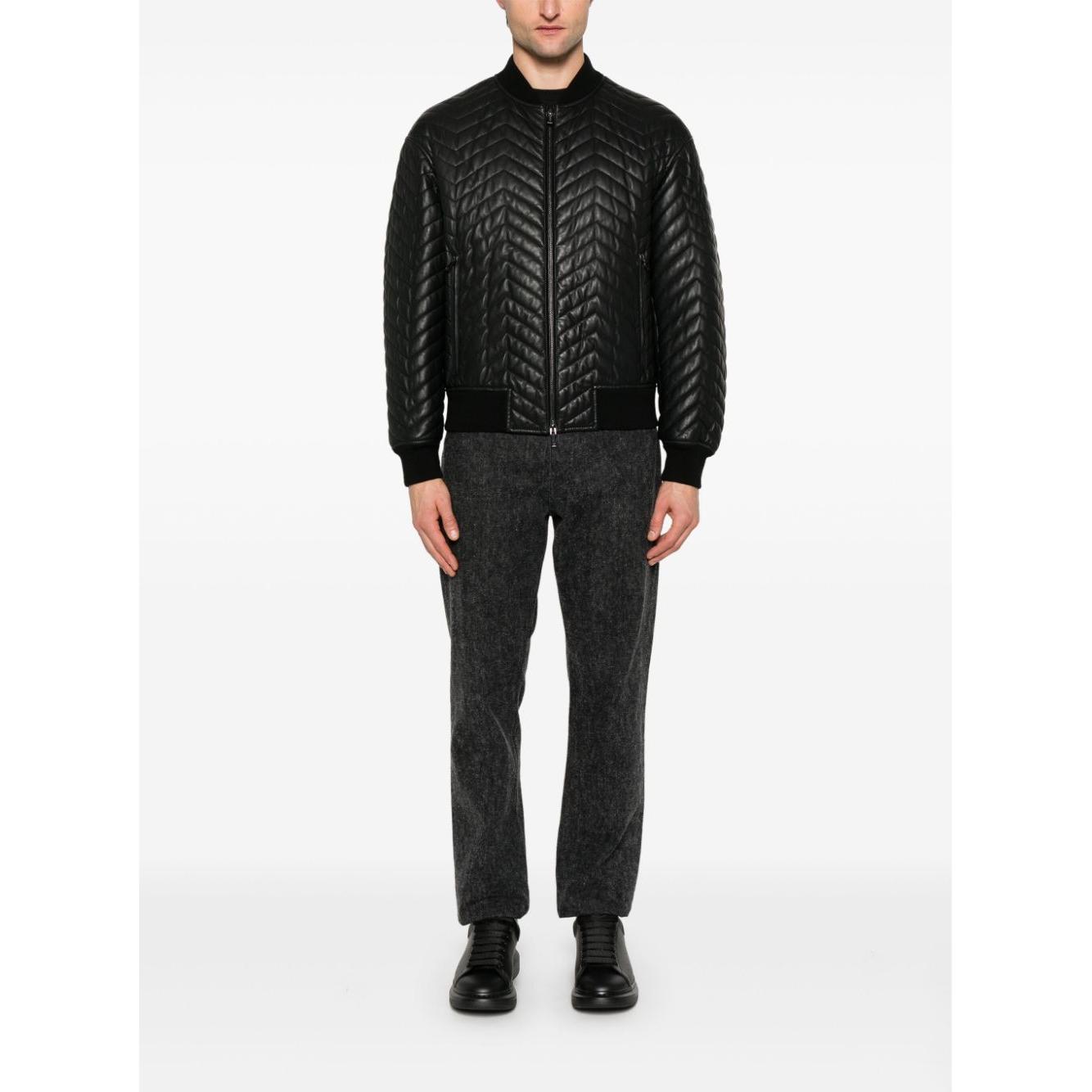 Emporio Armani Coats Black Jackets Emporio Armani