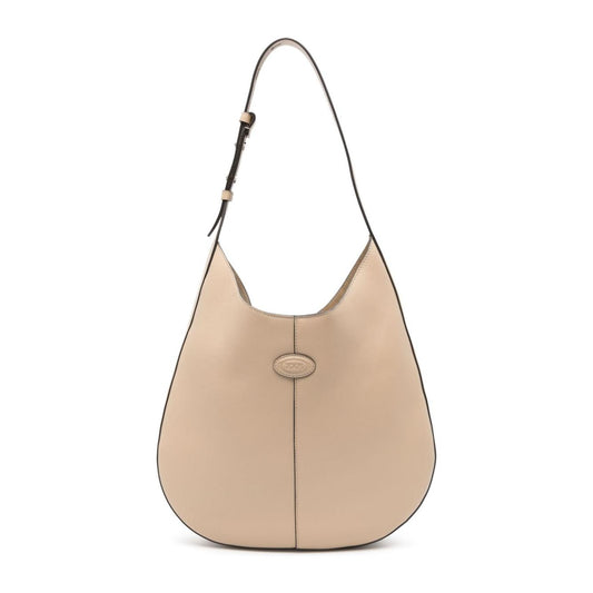 Tod's Woman Beige Di Bag Hobo Shoulder Tod'S