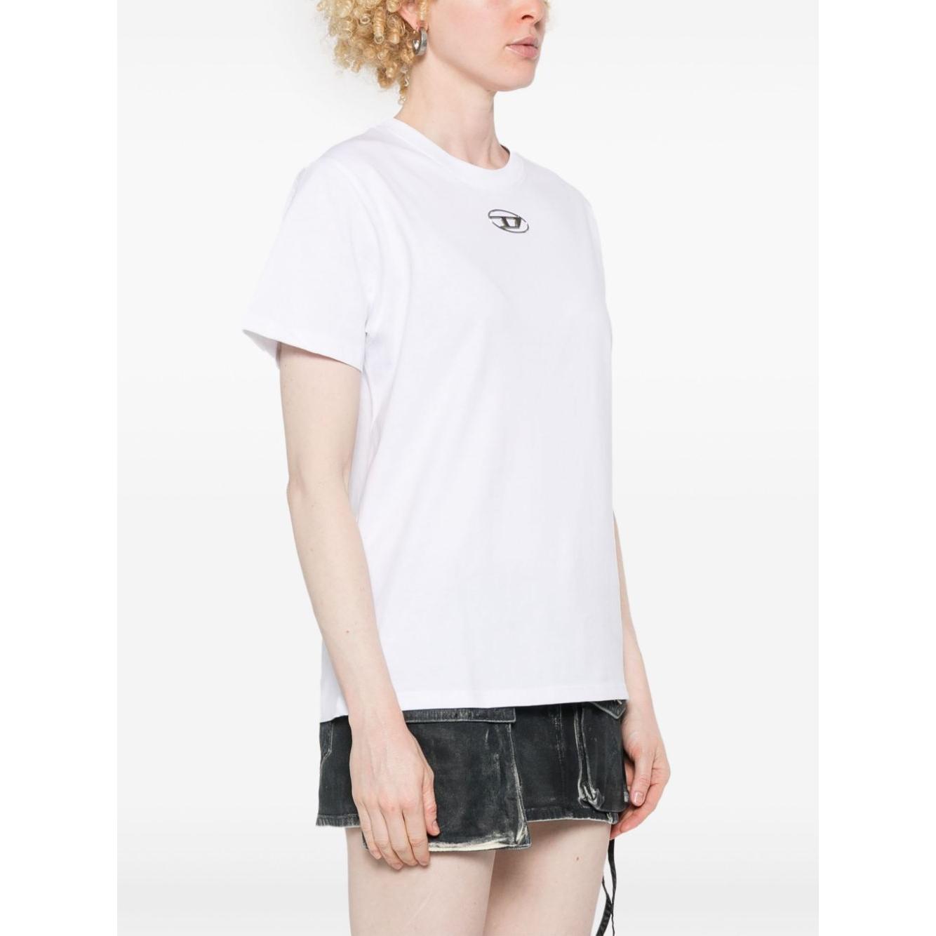 Diesel T-shirts and Polos White Topwear Diesel