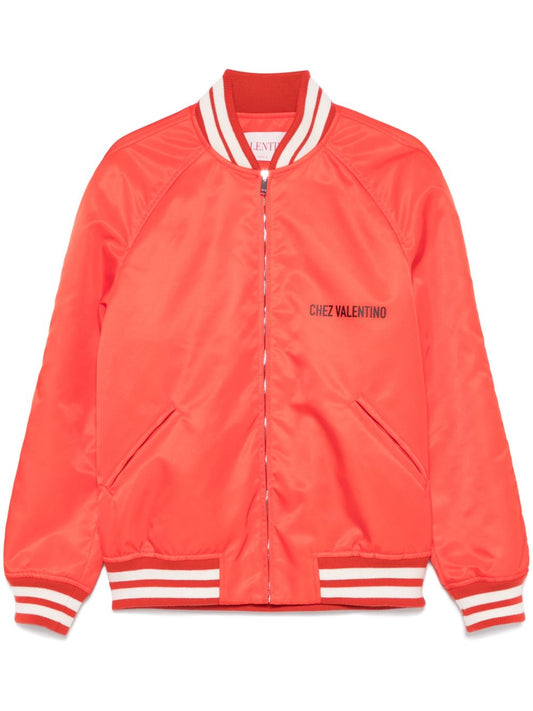 Valentino chez Valentino-print bomber jacket Jackets Valentino