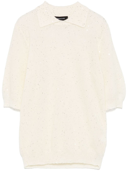 Fabiana Filippi sequin-embellished T-shirt Topwear Fabiana Filippi