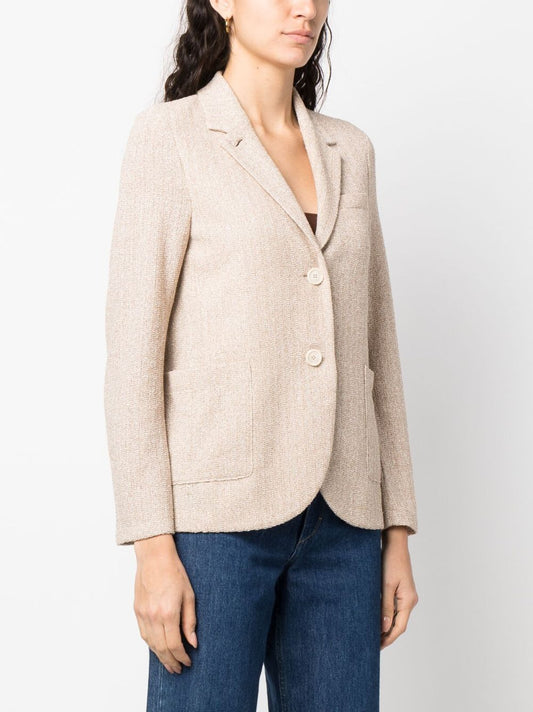 Harris Wharf London single-breasted blazer