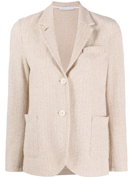 Harris Wharf London single-breasted blazer