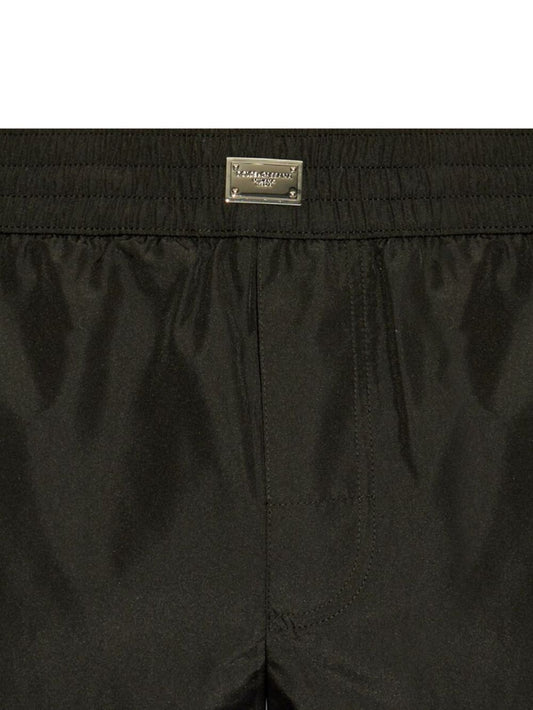 Dolce & Gabbana logo plaque swim shorts