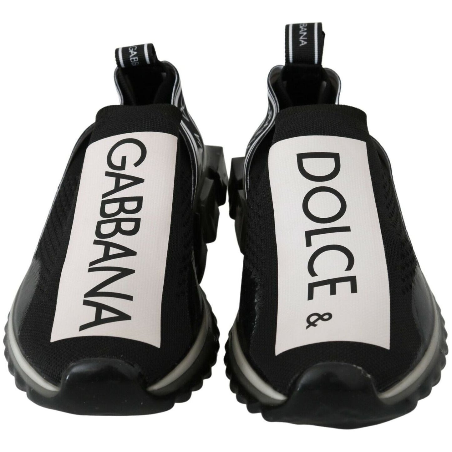 Dolce & Gabbana Dapper Black Casual Sport Sneakers Dolce & Gabbana