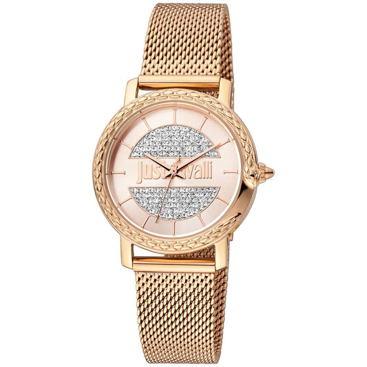 Just Cavalli Rose Gold Women Watch Just Cavalli