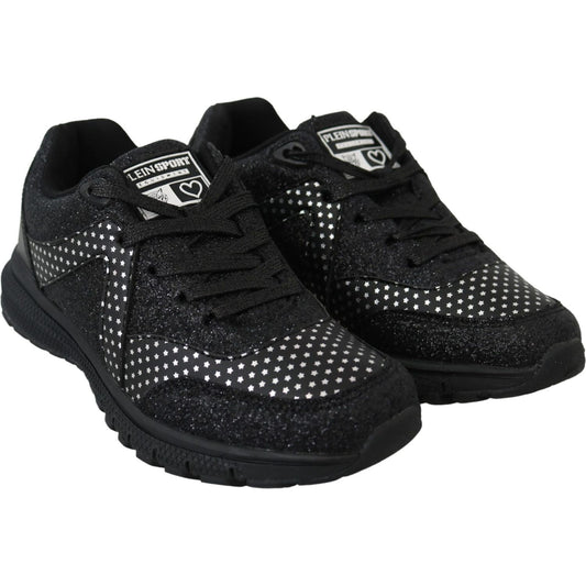 Plein Sport Elegant Black Runner Jasmines Sport Shoes Plein Sport