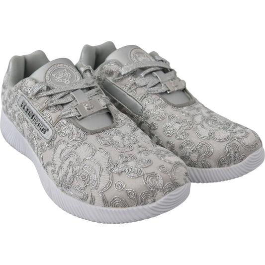 Plein Sport Silver Gleam Runner Joice Sneakers Plein Sport