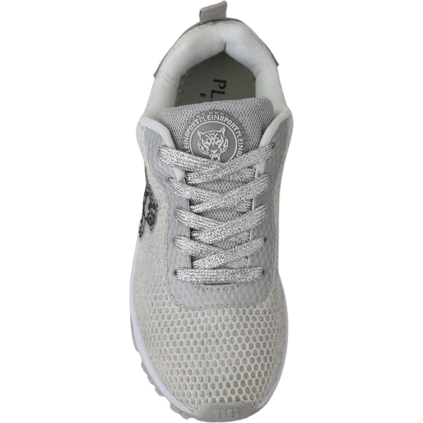 Plein Sport Glamorous Silver Gretel Sport Sneakers Plein Sport