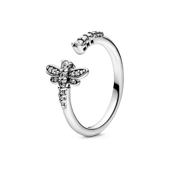 PANDORA JEWELS Mod. SPARKLING DRAGONFLY - RING - Size 54