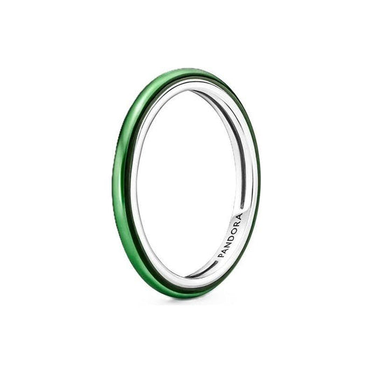 PANDORA JEWELS Mod. ME COLLECTION SHOCKING GREEN - RING - Size 52 Ring PANDORA