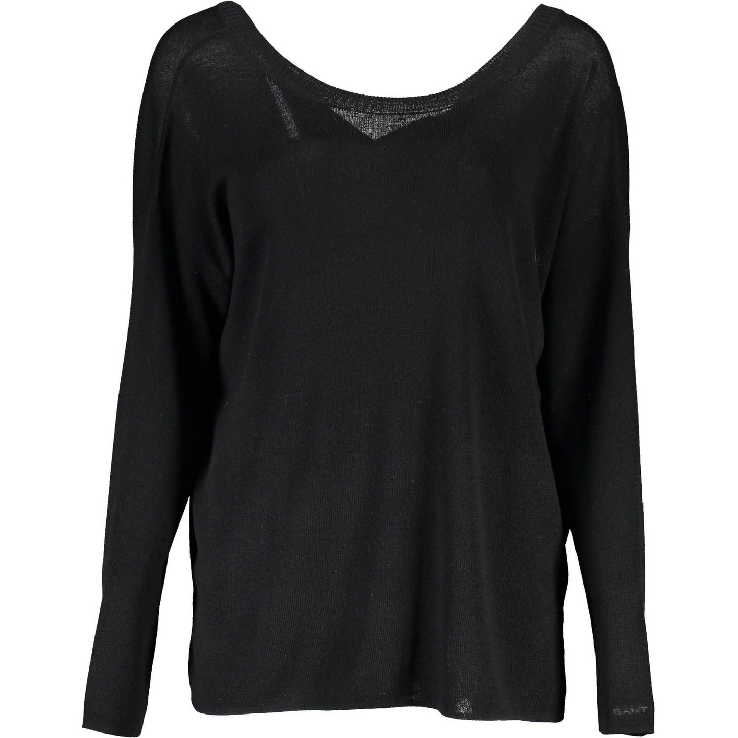 Gant Black Wool Women Sweater Gant