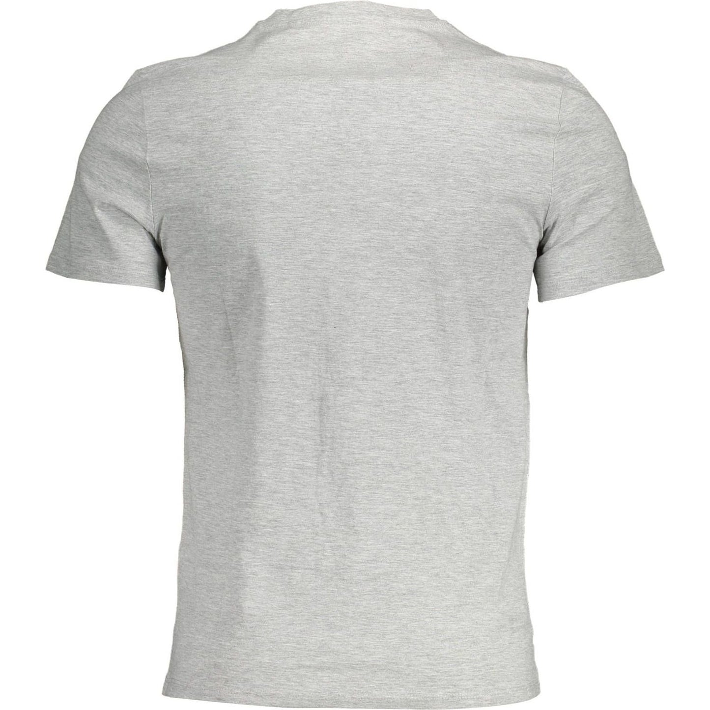 Guess Jeans Gray Cotton Men T-Shirt Guess Jeans