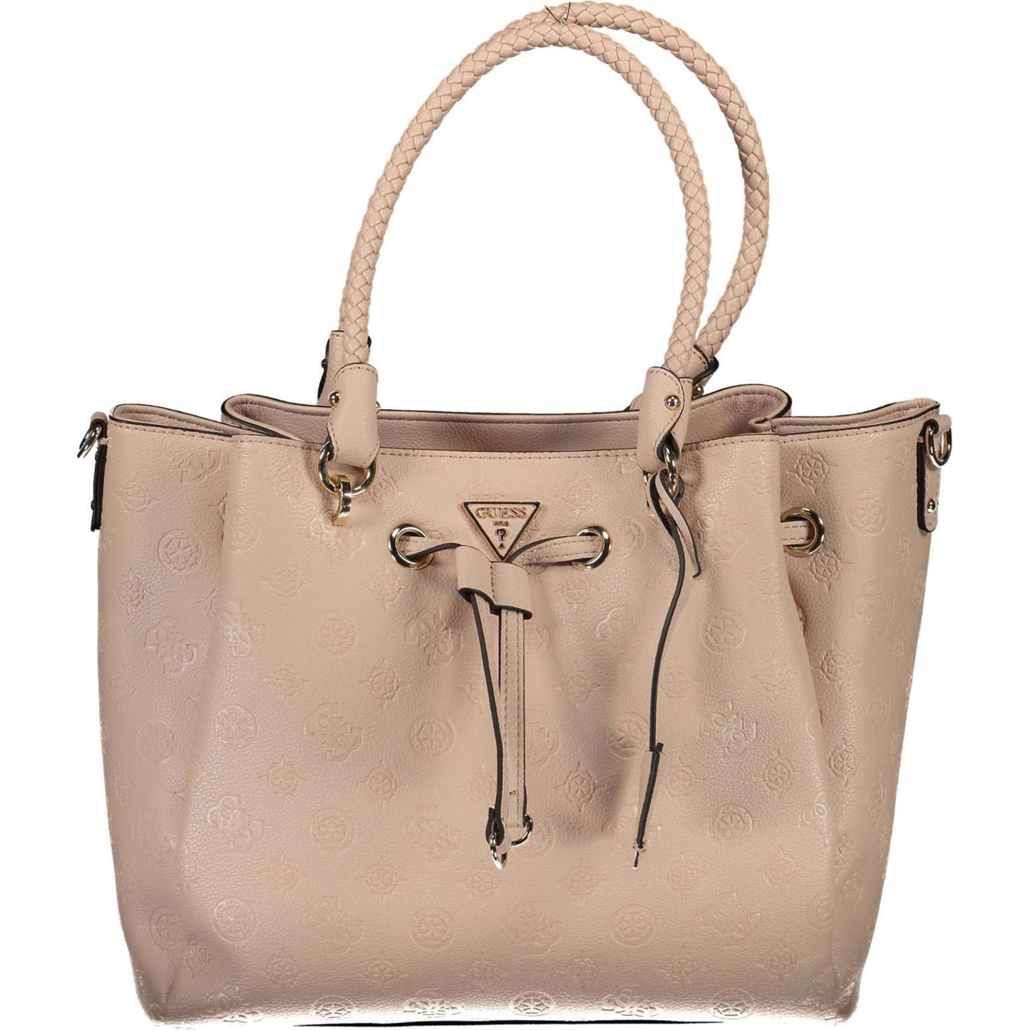 Guess Jeans Pink Polyethylene Women Handbag Guess Jeans