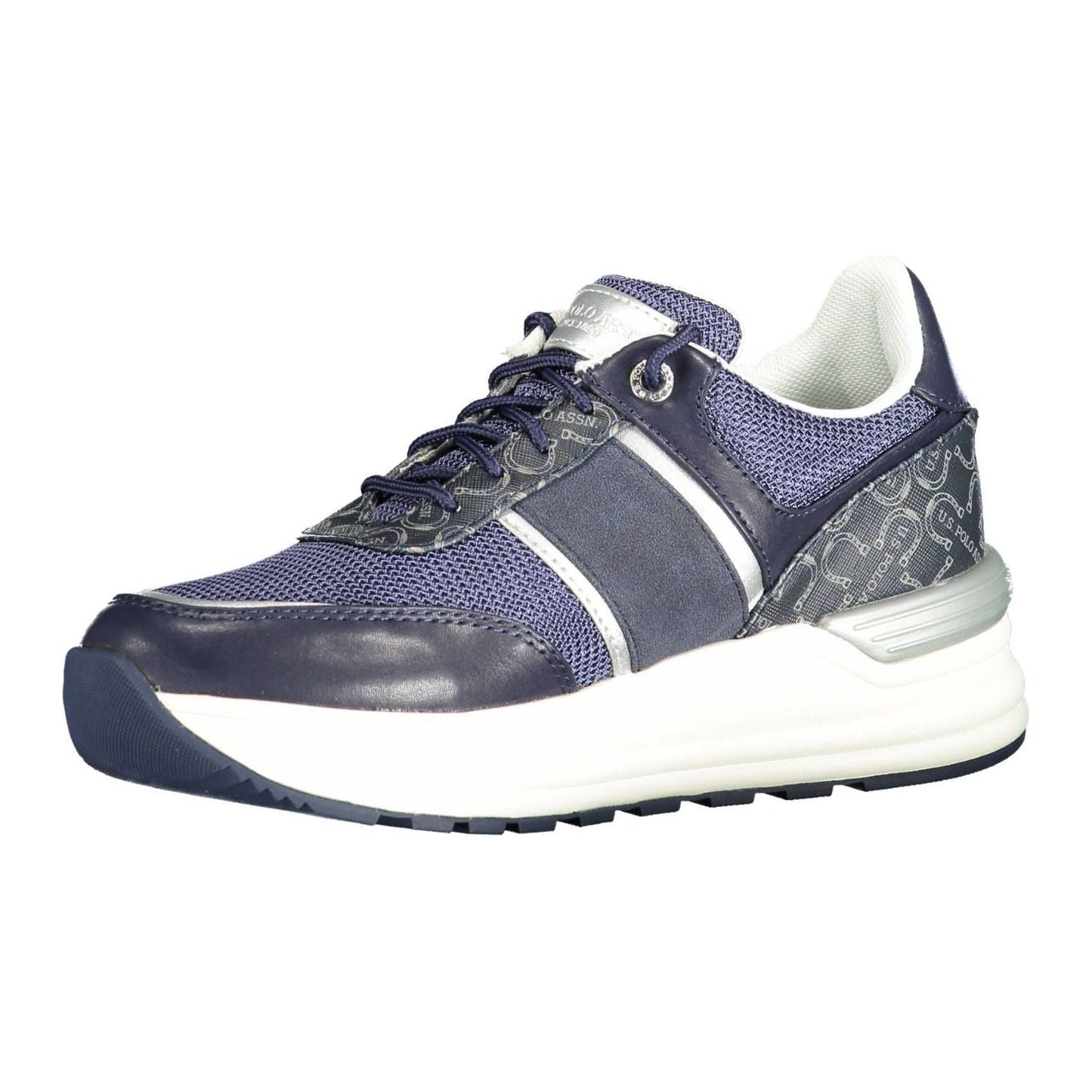 U.S. POLO ASSN. Blue Polyester Women Sneaker U.S. POLO ASSN.