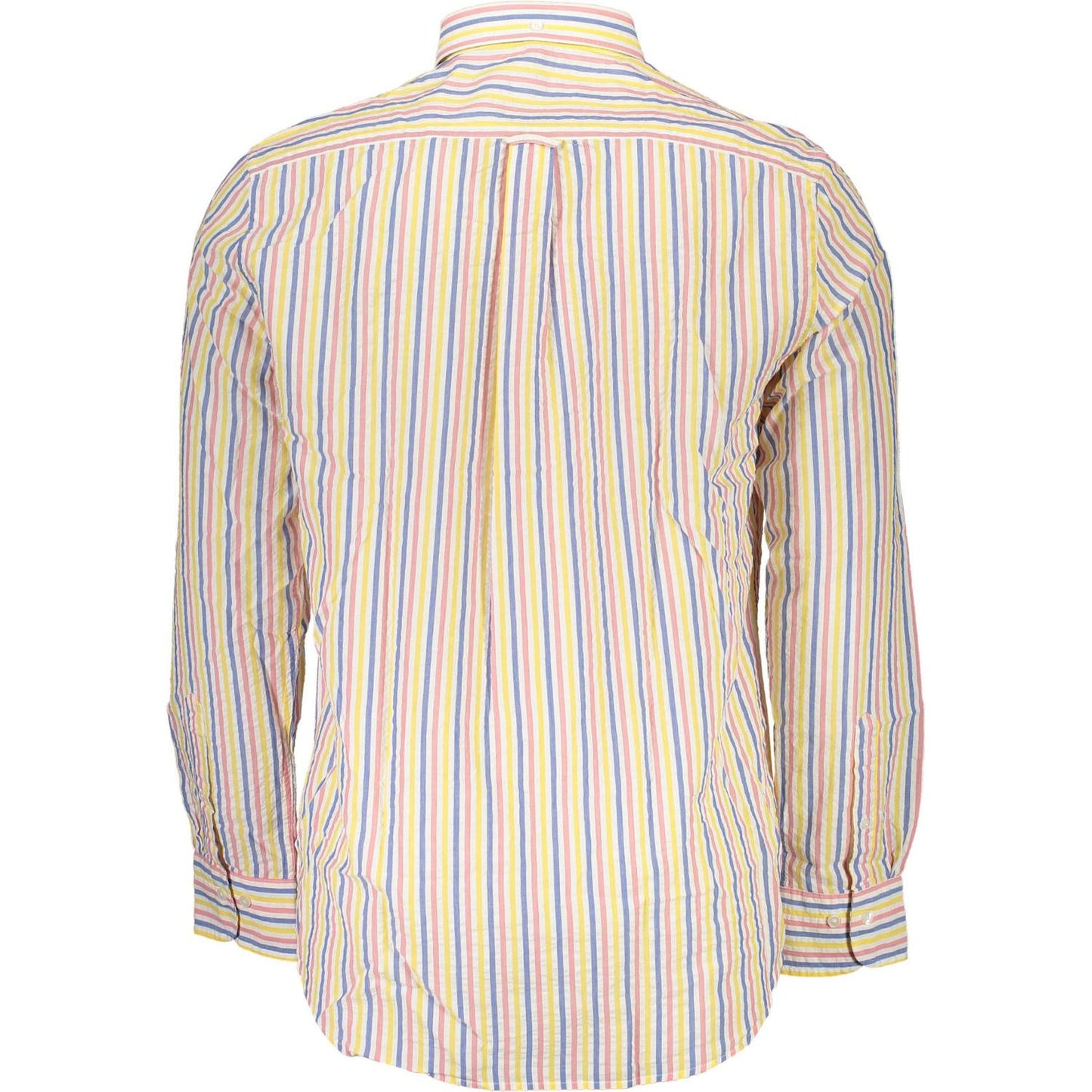 Gant White Cotton Men Shirt Gant