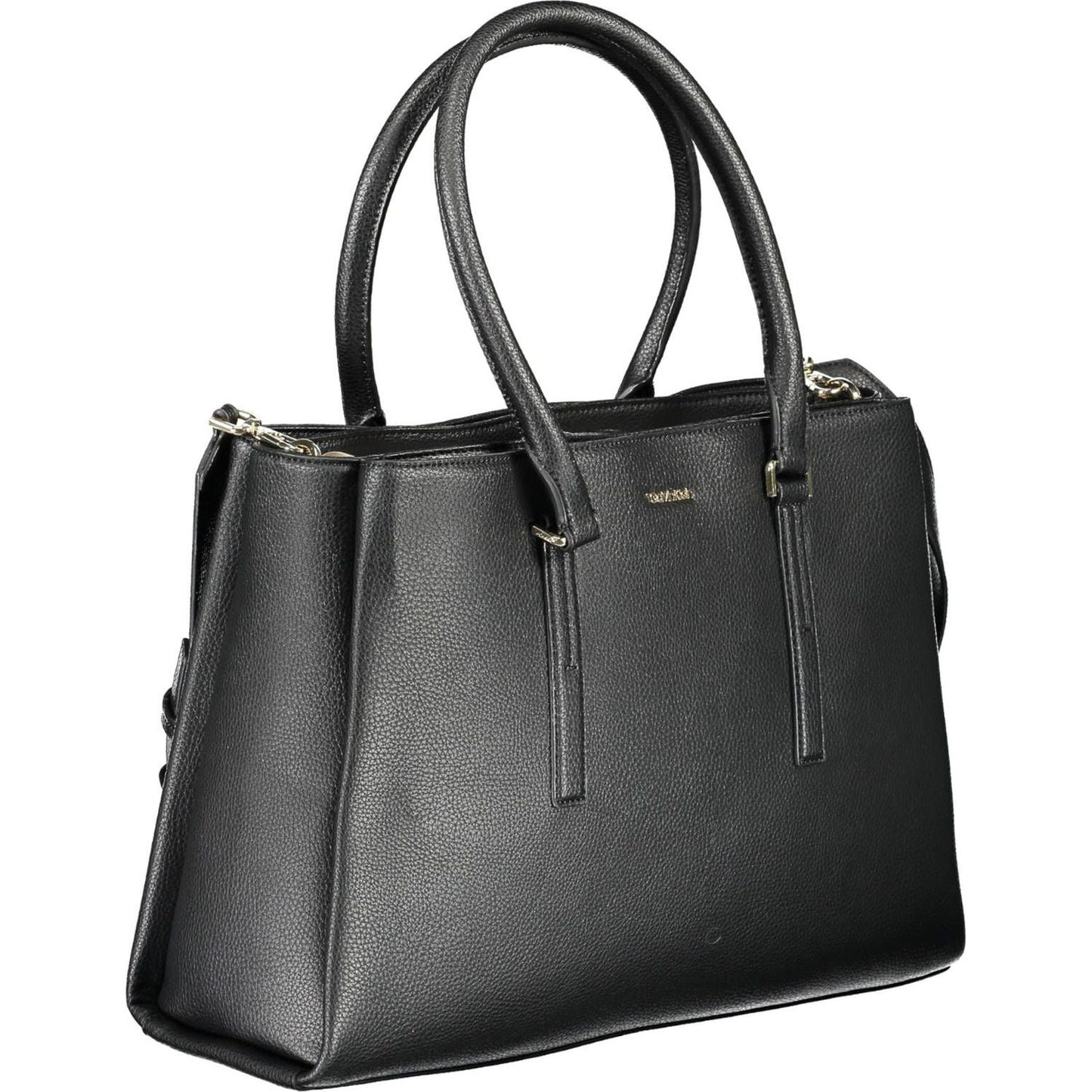 Calvin Klein Black Polyester Women Handbag Calvin Klein