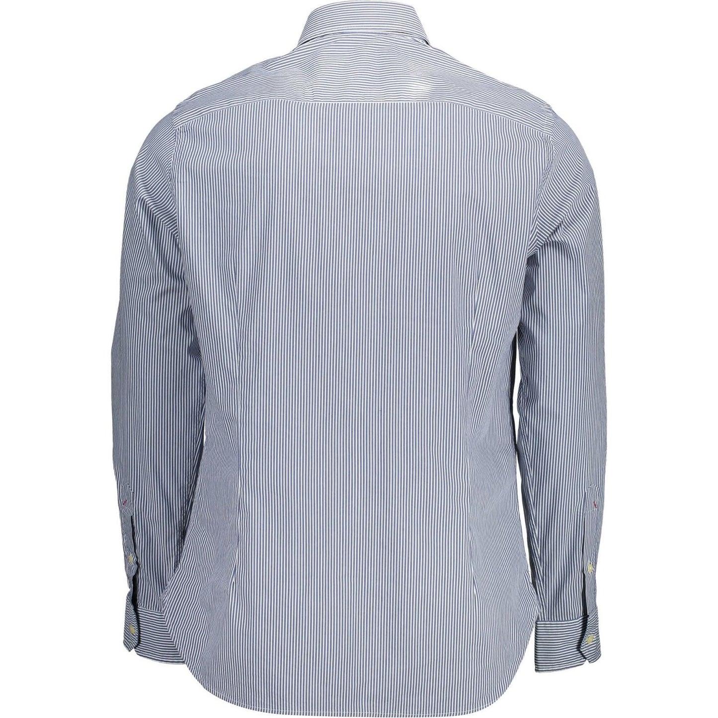 U.S. POLO ASSN. Blue Cotton Men Shirt U.S. POLO ASSN.