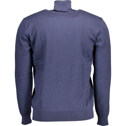 U.S. POLO ASSN. Blue Cotton Men Sweater U.S. POLO ASSN.