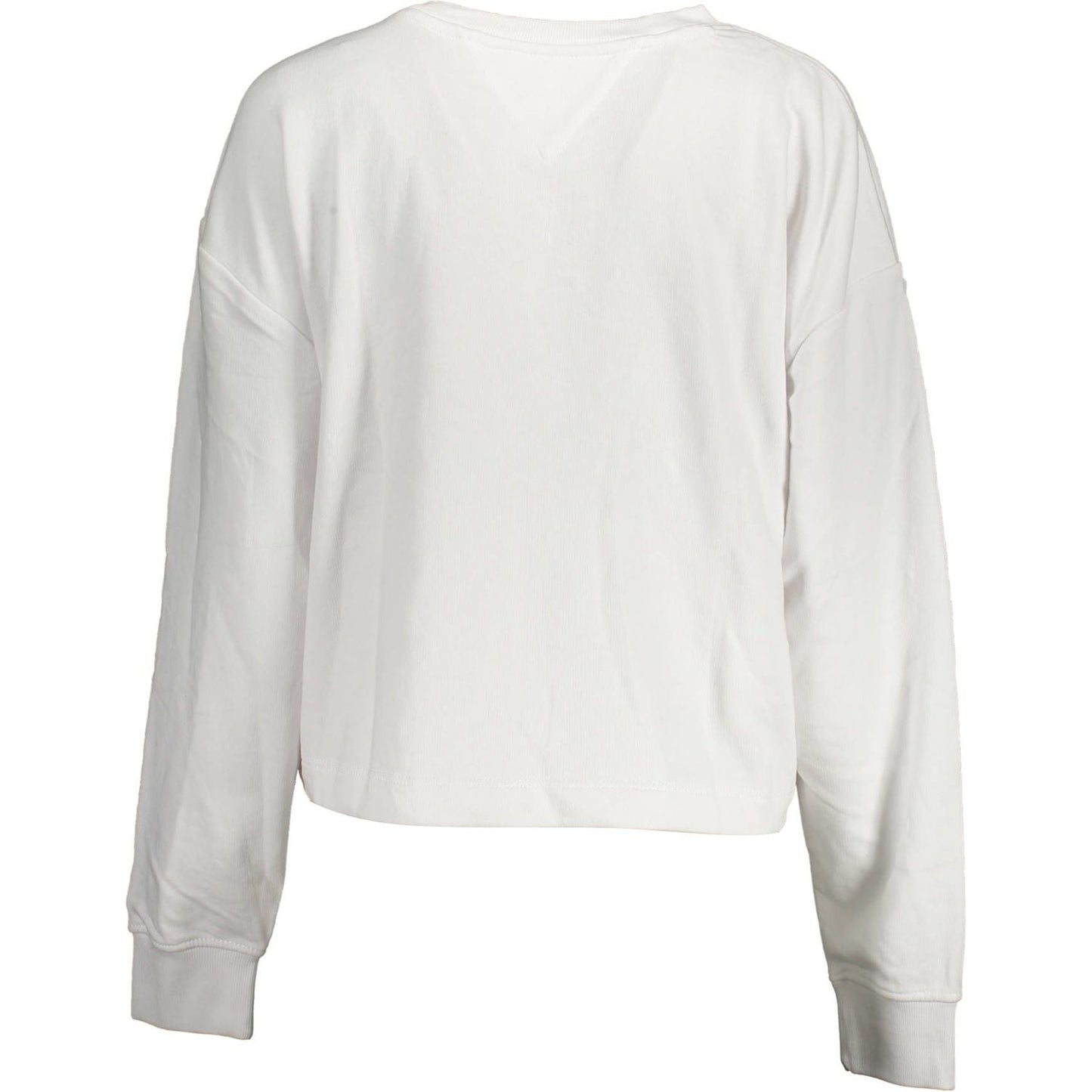 Tommy Hilfiger White Cotton Women Sweater Tommy Hilfiger