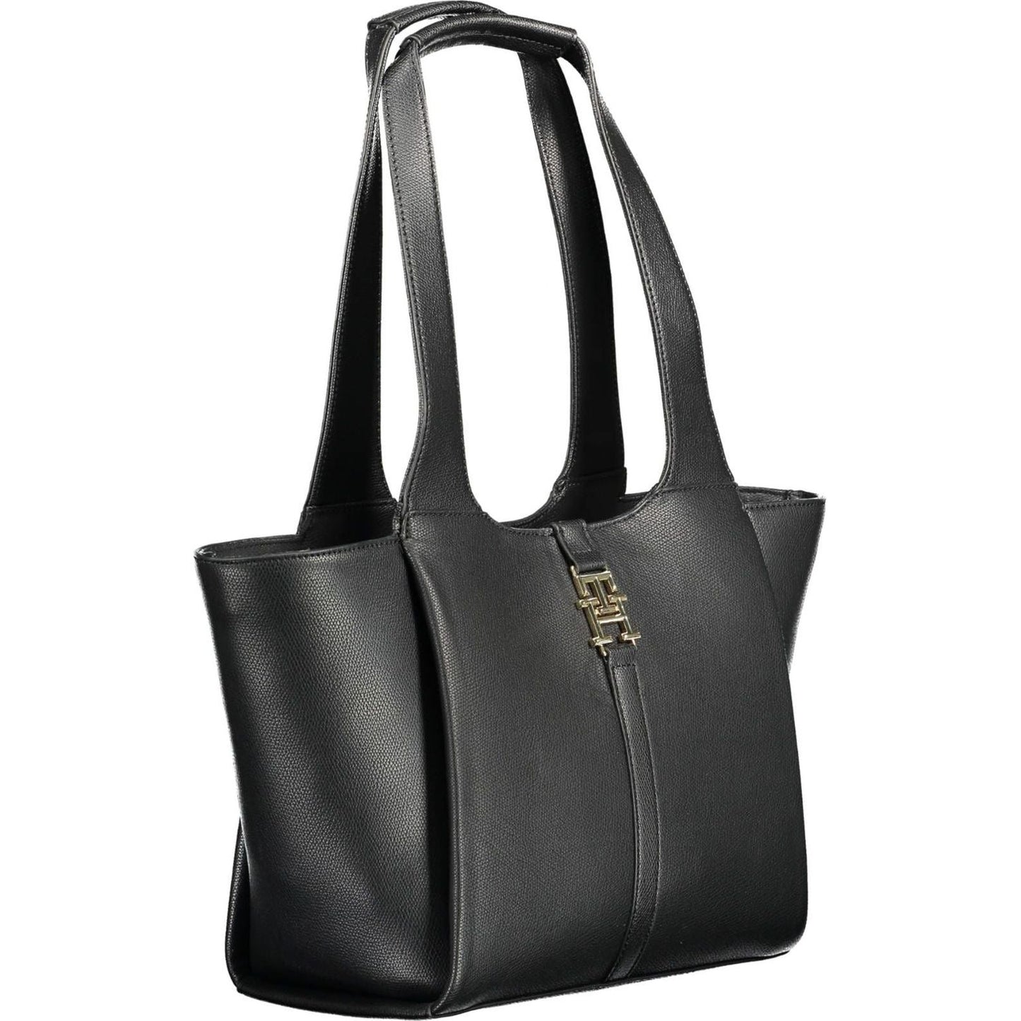 Tommy Hilfiger Black Polyethylene Women Handbag Tommy Hilfiger