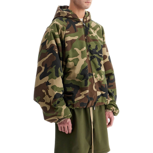 Fear Of God ESSENTIALS jacket with camouflage print Vests Fear Of God ESSENTIALS