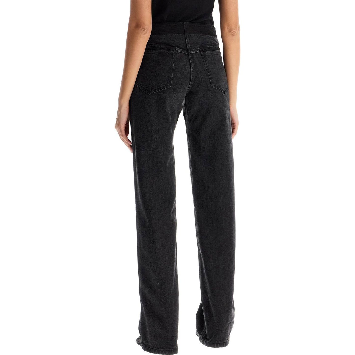 Christopher Esber low-waisted deconstructed jeans Jeans Christopher Esber