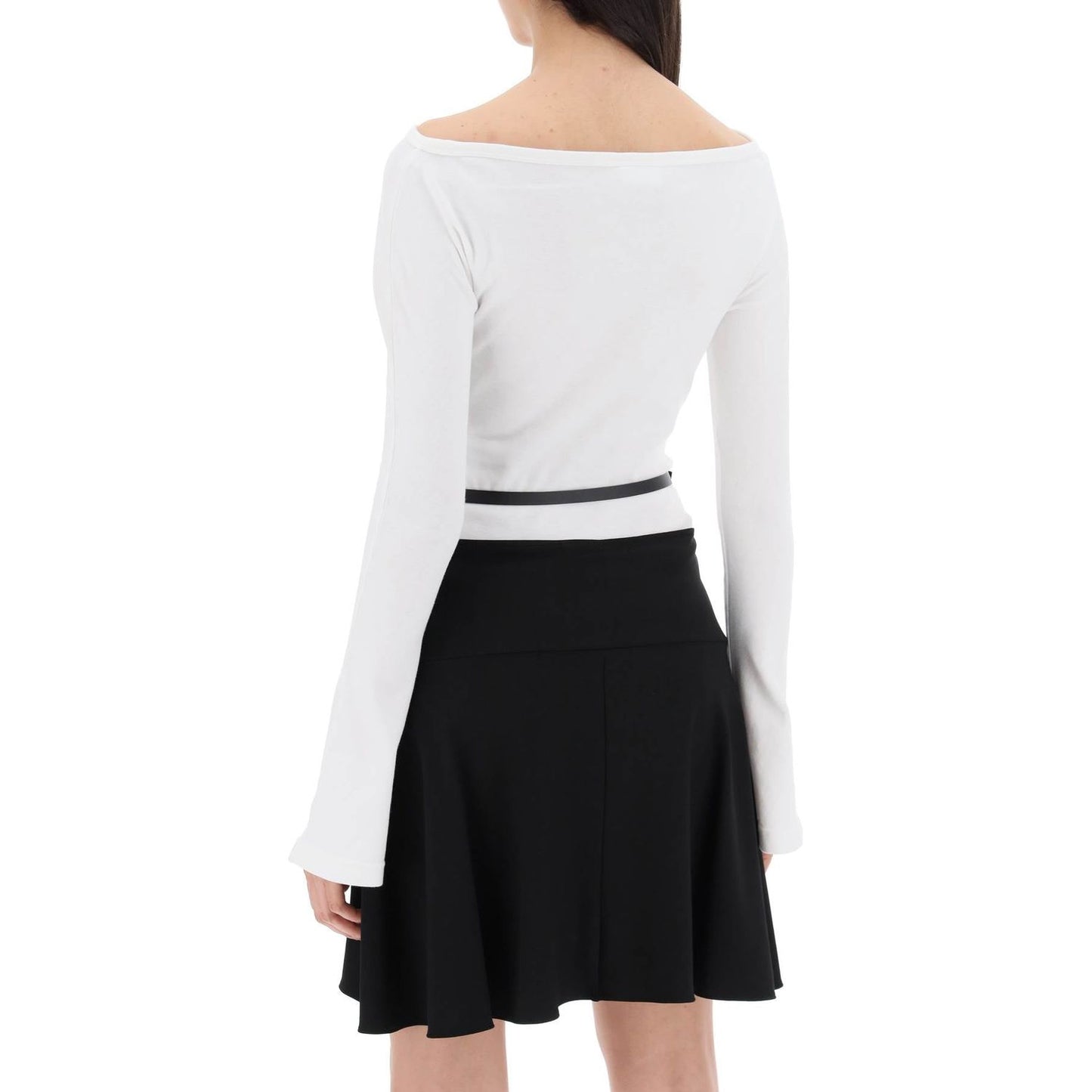 Courreges "jersey body with cut-out Topwear Courreges