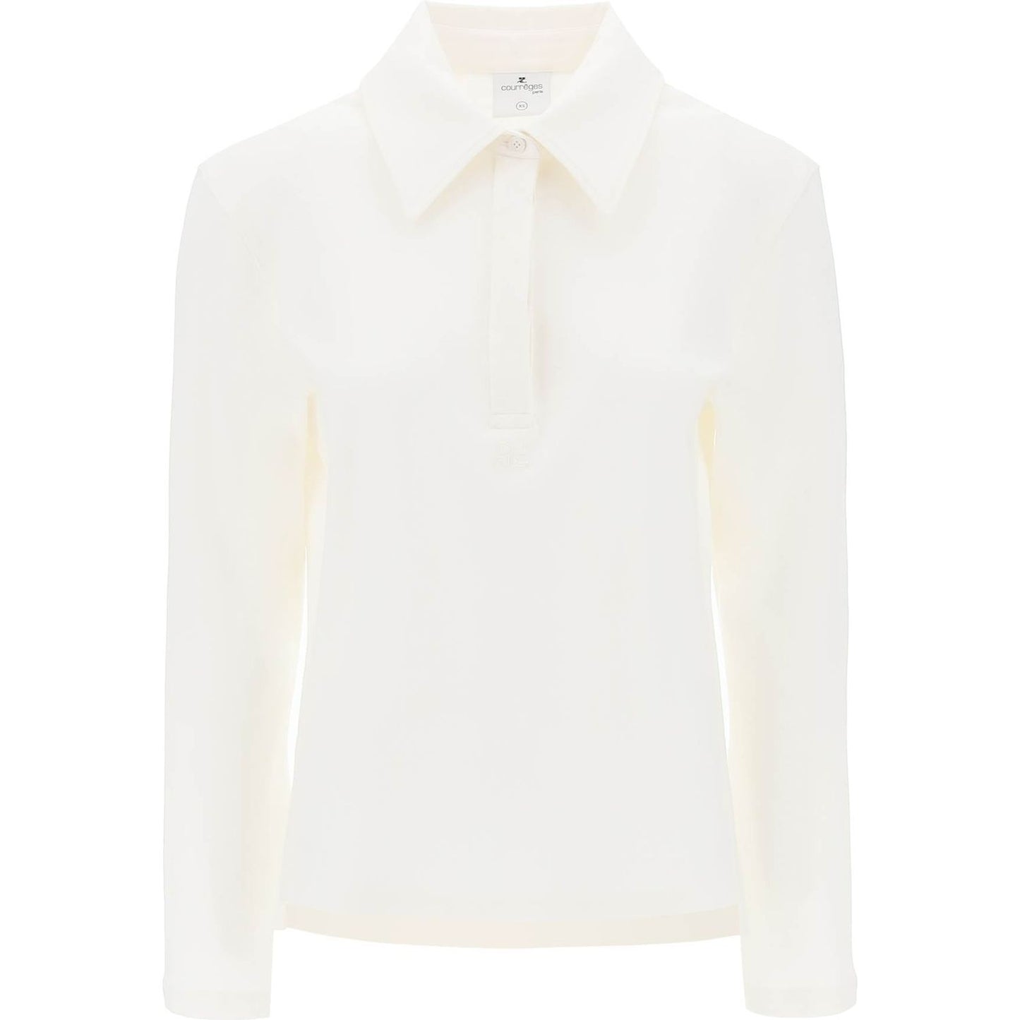 Courreges cotton piqué polo shirt Topwear Courreges