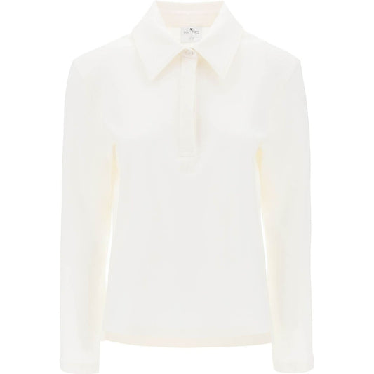 Courreges cotton piqué polo shirt Topwear Courreges