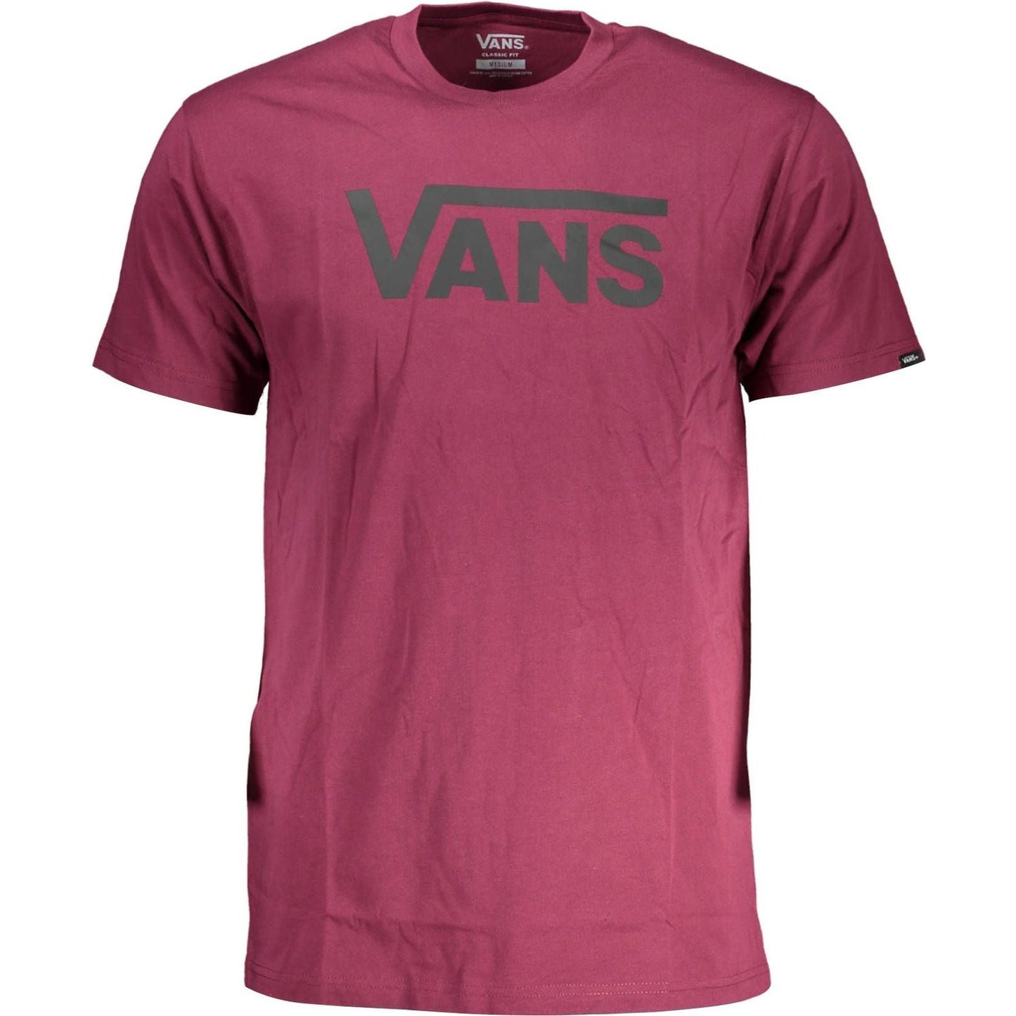 Vans Purple Cotton Men T-Shirt Vans