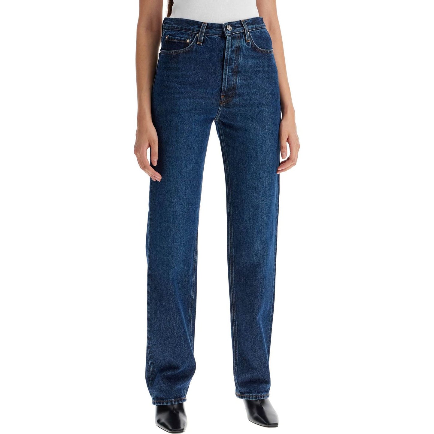 Toteme organic denim classic cut jeans